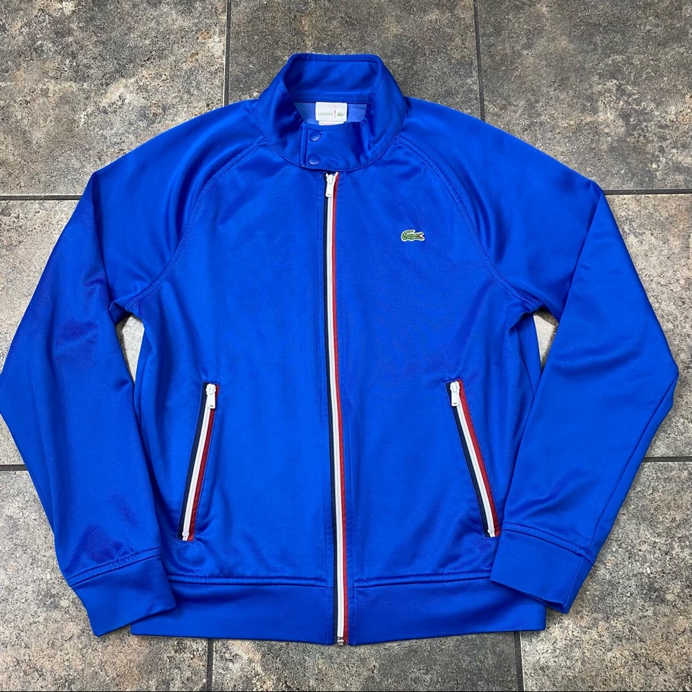Men’s Lacoste Full Zip Track Jacket Size 5